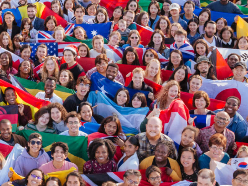 Operation Mobilisation People Care Flags